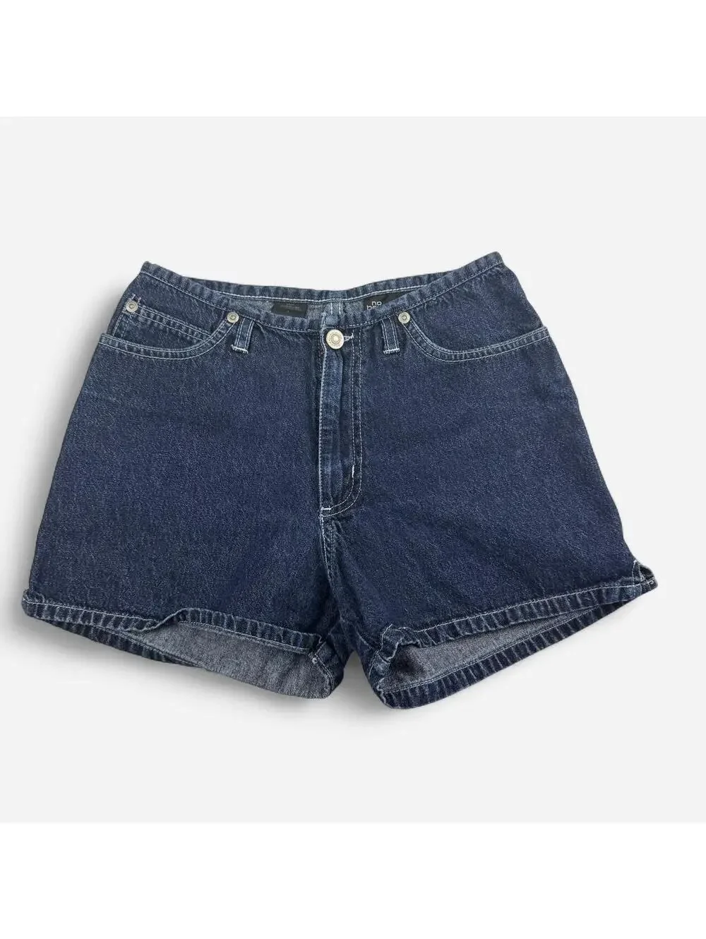 Vintage No Boundaries dark wash denim shorts